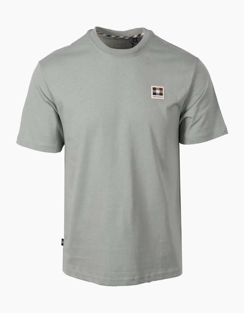 CLUB CHECK BADGE T-SHIRT SALVIA