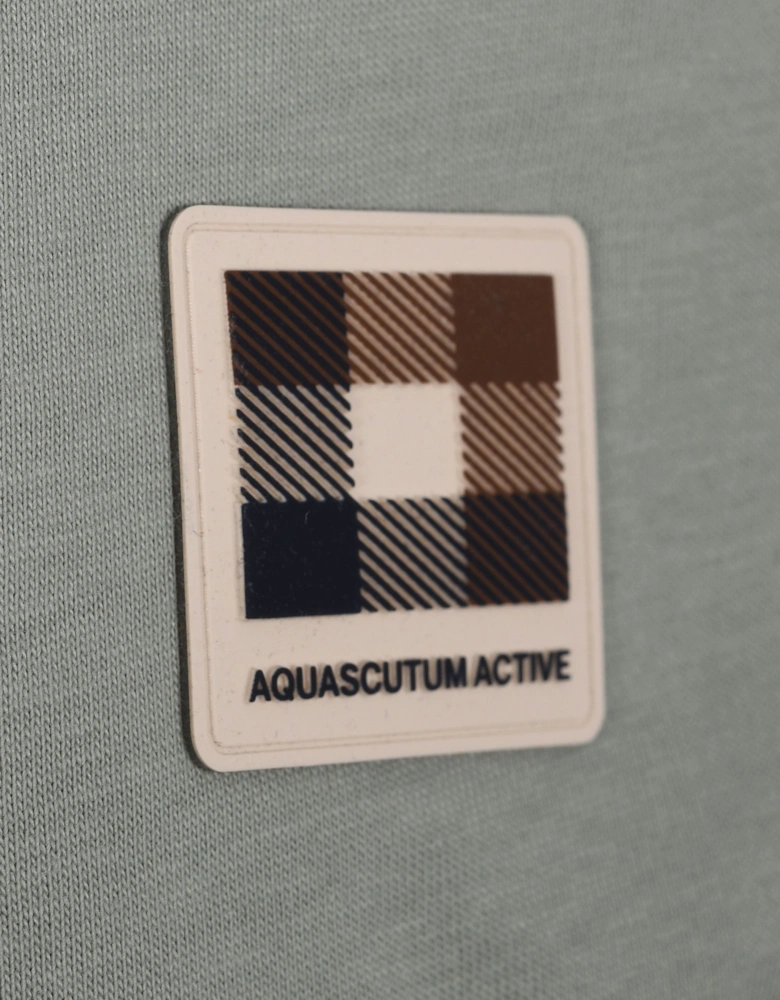 CLUB CHECK BADGE T-SHIRT SALVIA