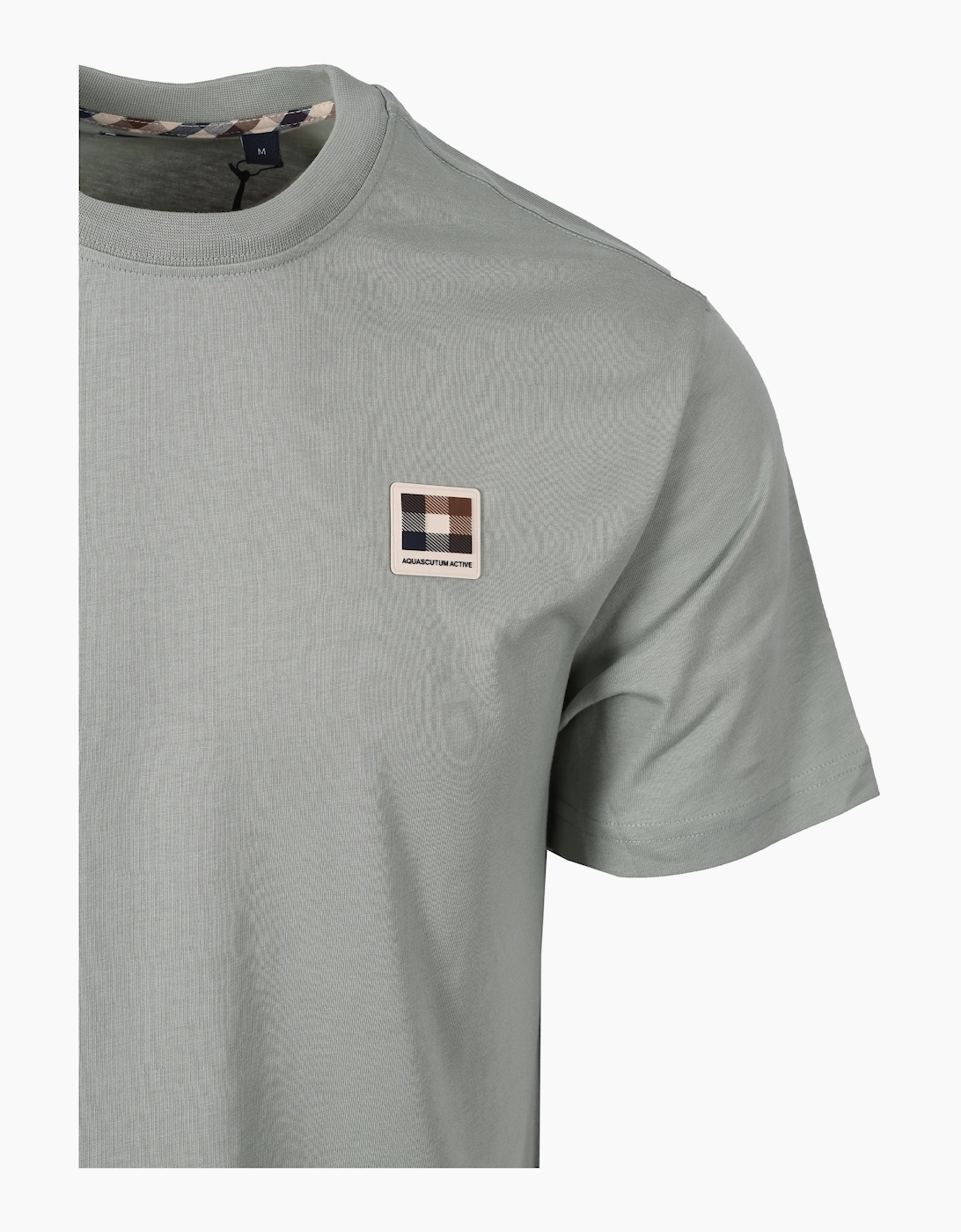 CLUB CHECK BADGE T-SHIRT SALVIA