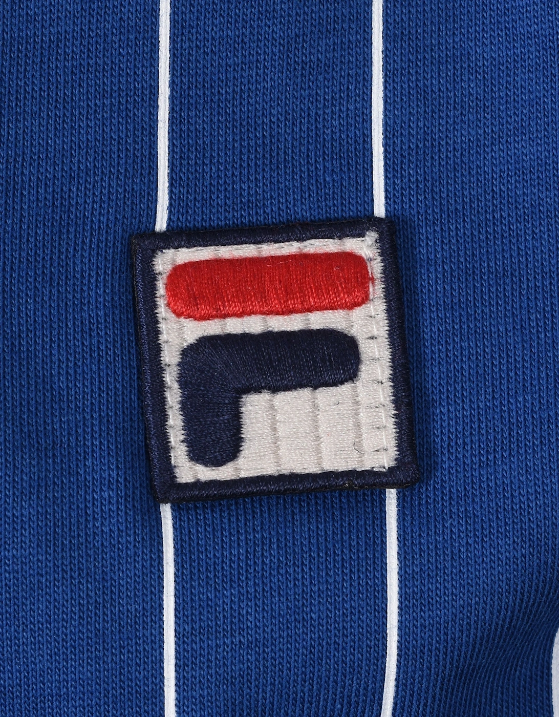 BB1 VINTAGE STRIPED POLO LIMOGES/WHITE/NAVY