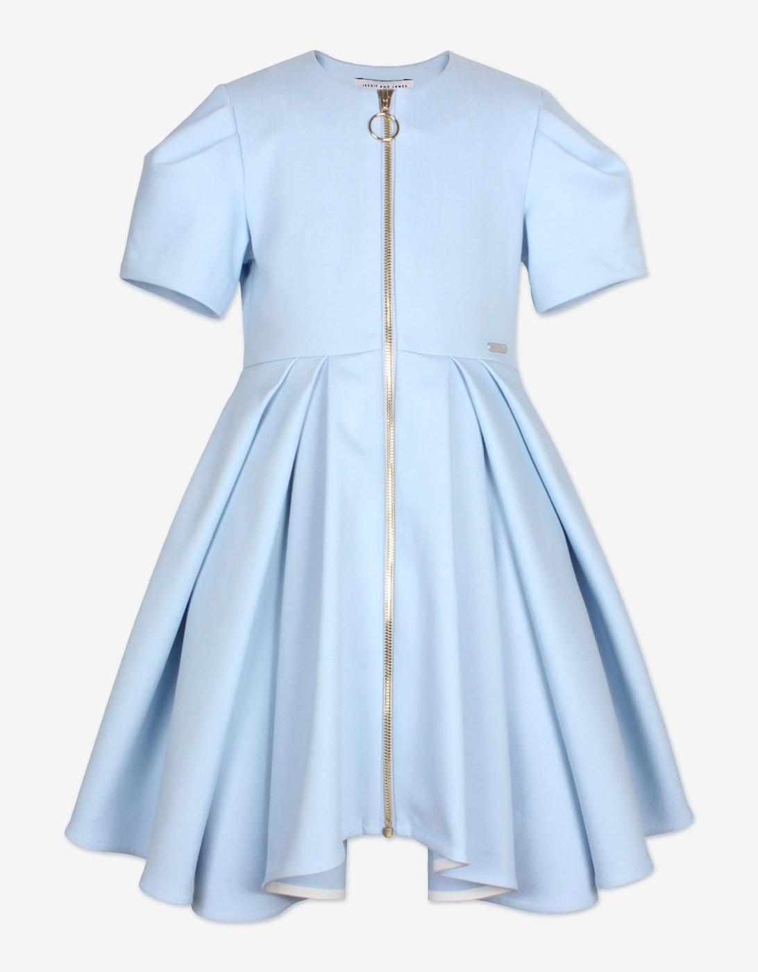 Girls Shape Dress in Blue, 5 of 4