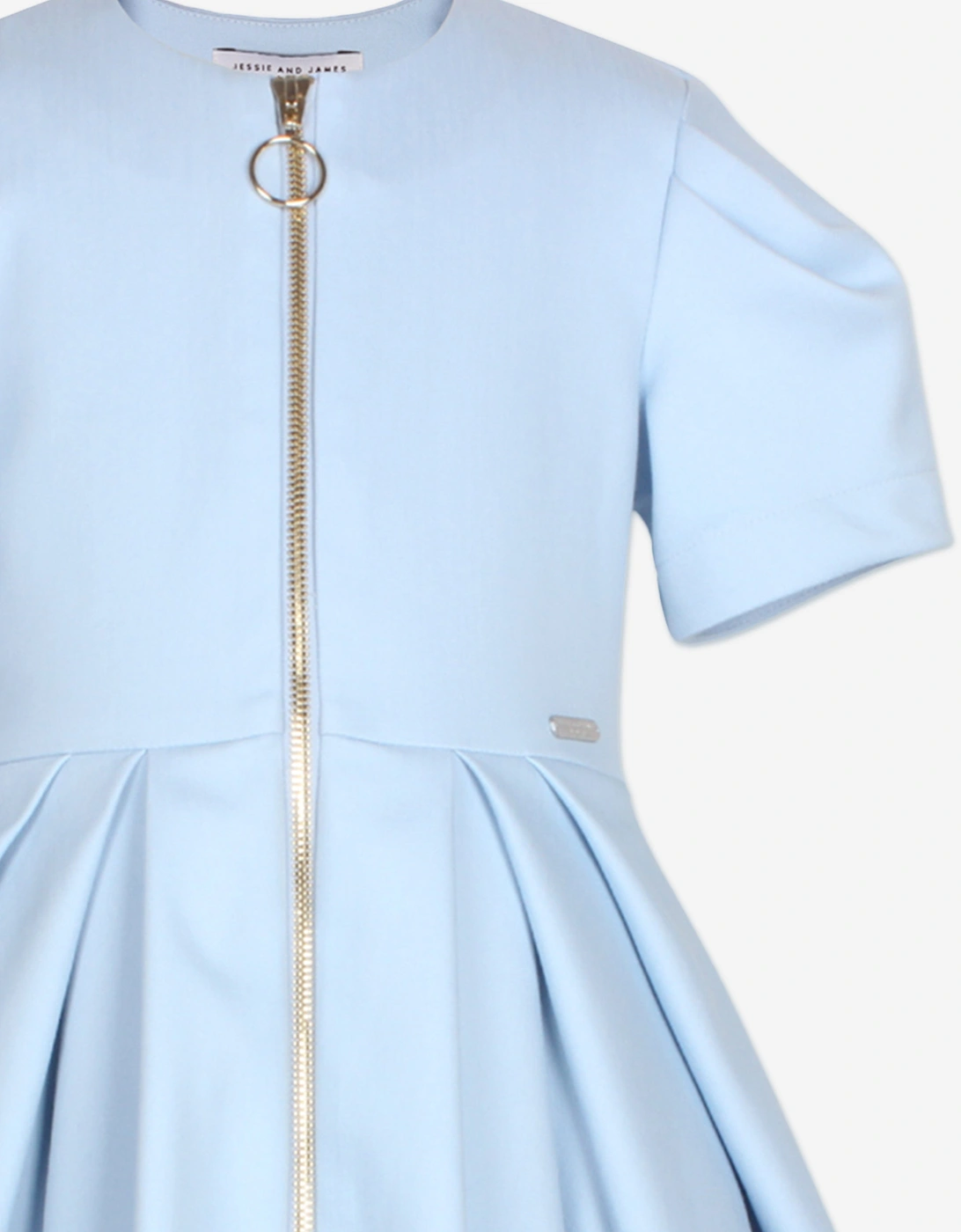 Girls Shape Dress in Blue