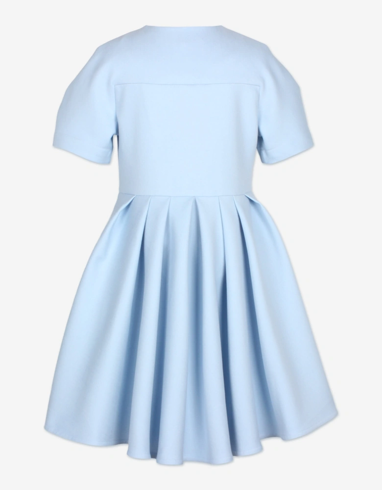 Girls Shape Dress in Blue