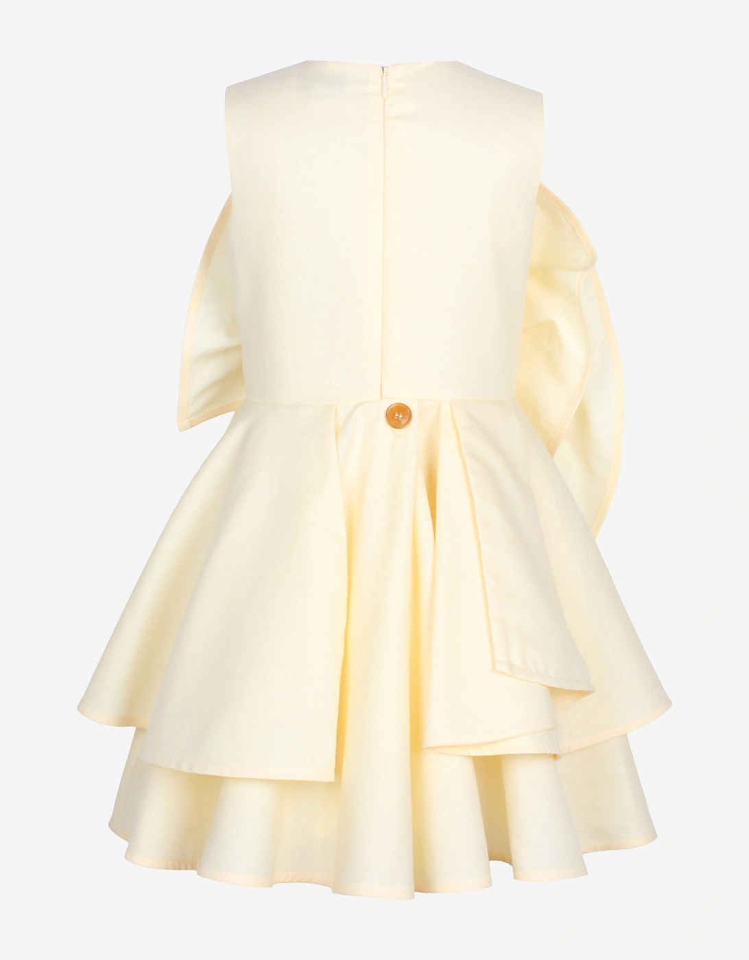 Girls Merry Go Round Dress in Yellow