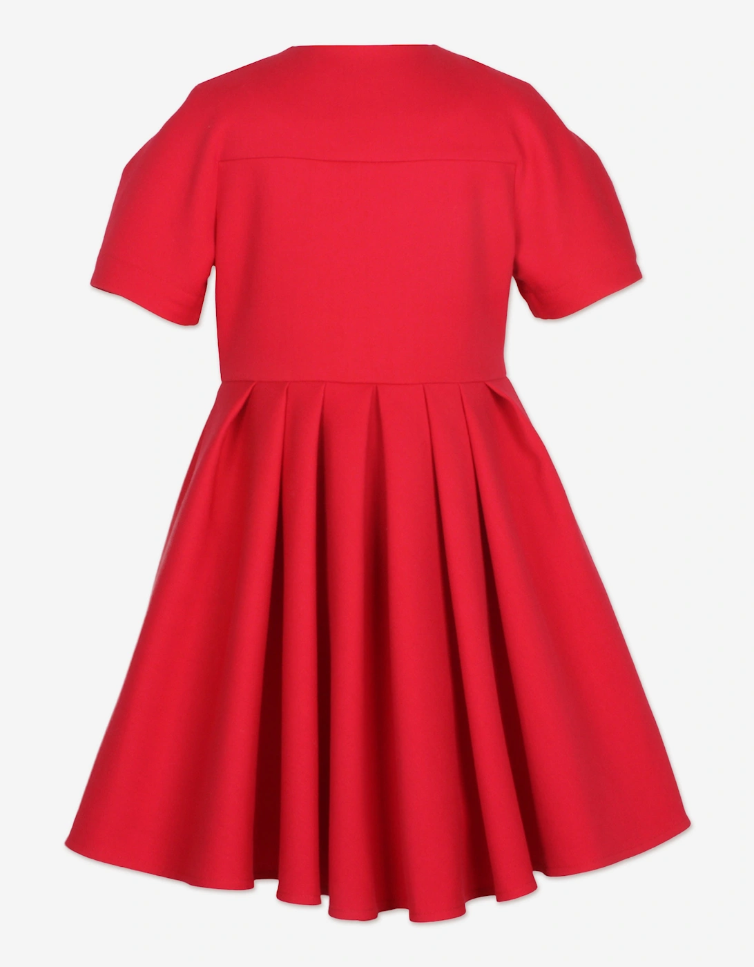 Girls Shape Dress in Red