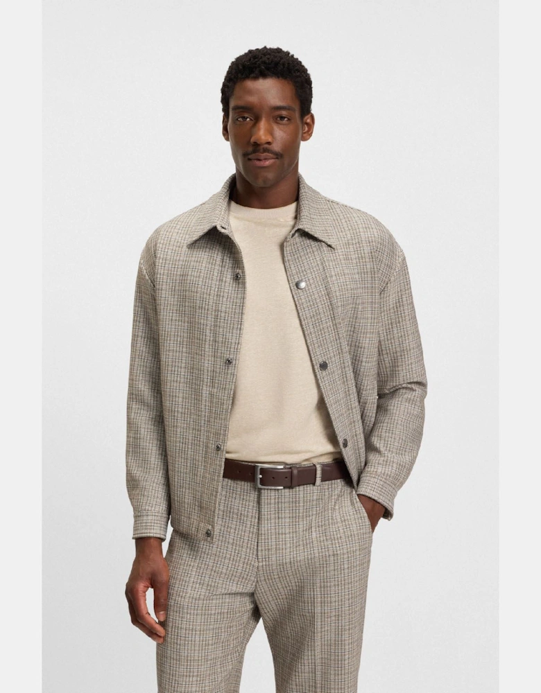 Barnabie Nappa Leather Belt with Pin Buckle