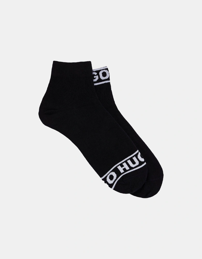 2 Pack of Logo Cuff Socks