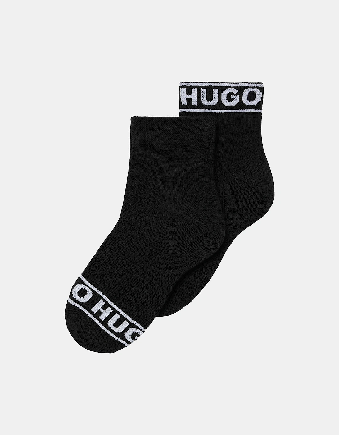 2 Pack of Logo Cuff Socks, 4 of 3