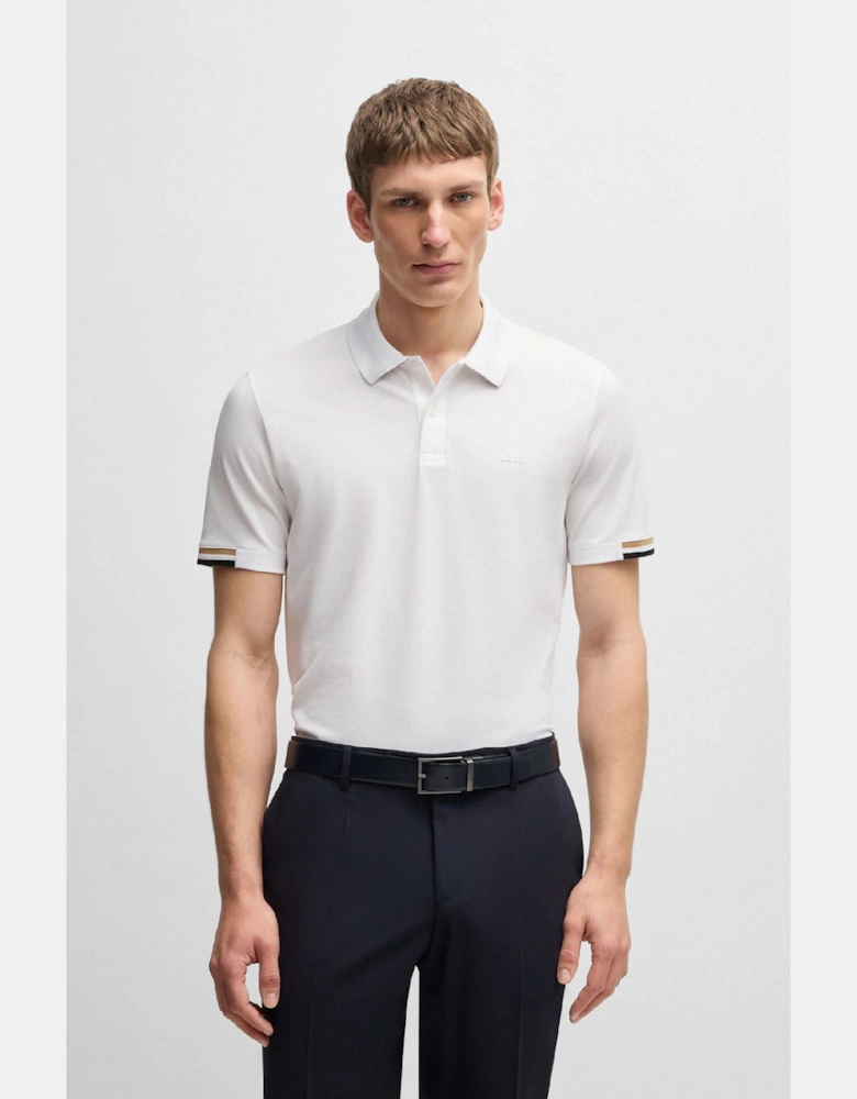 Parlay 147 Rubberised Logo Polo Shirt