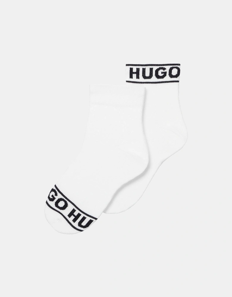2 Pack of Logo Cuff Socks