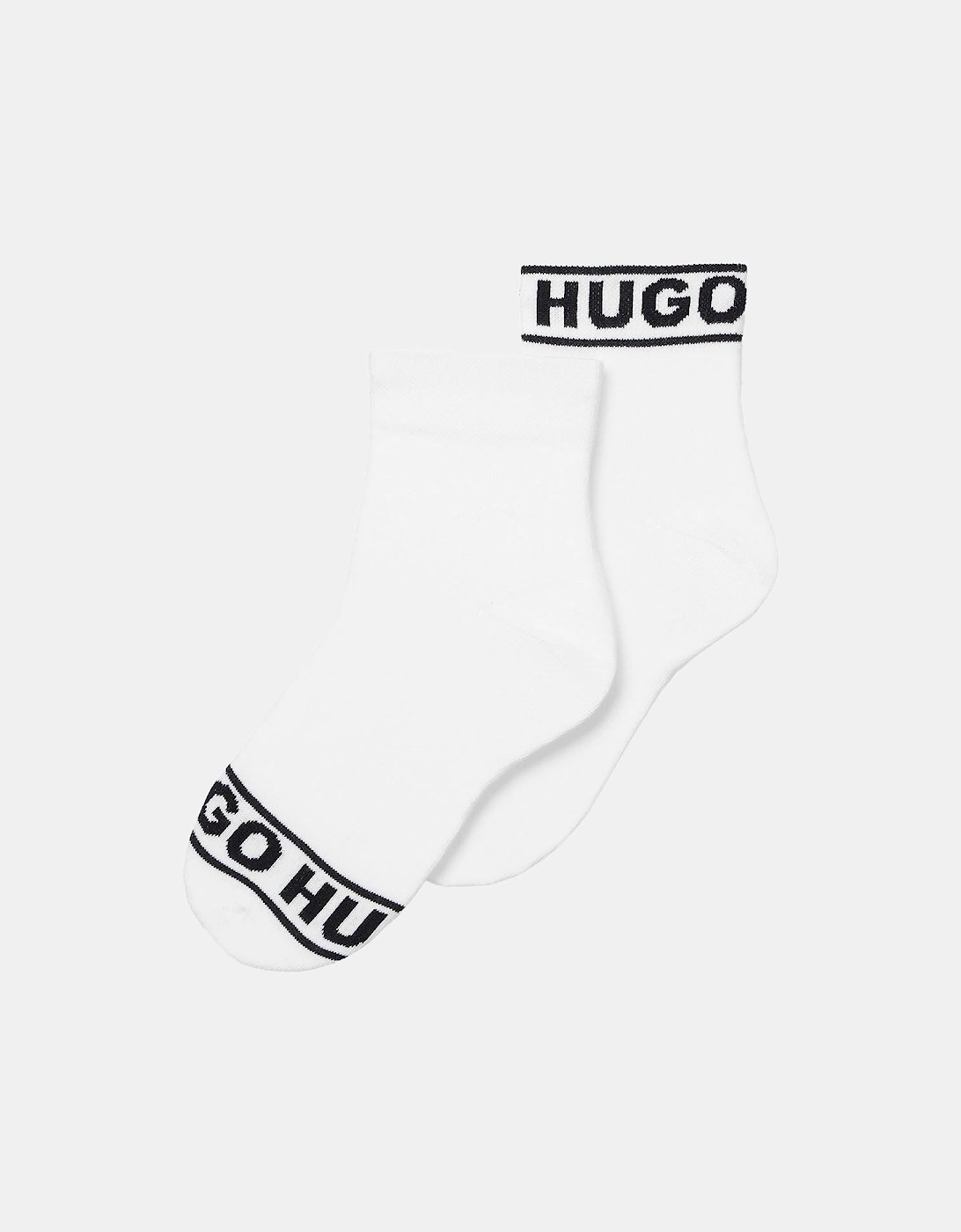 2 Pack of Logo Cuff Socks, 4 of 3