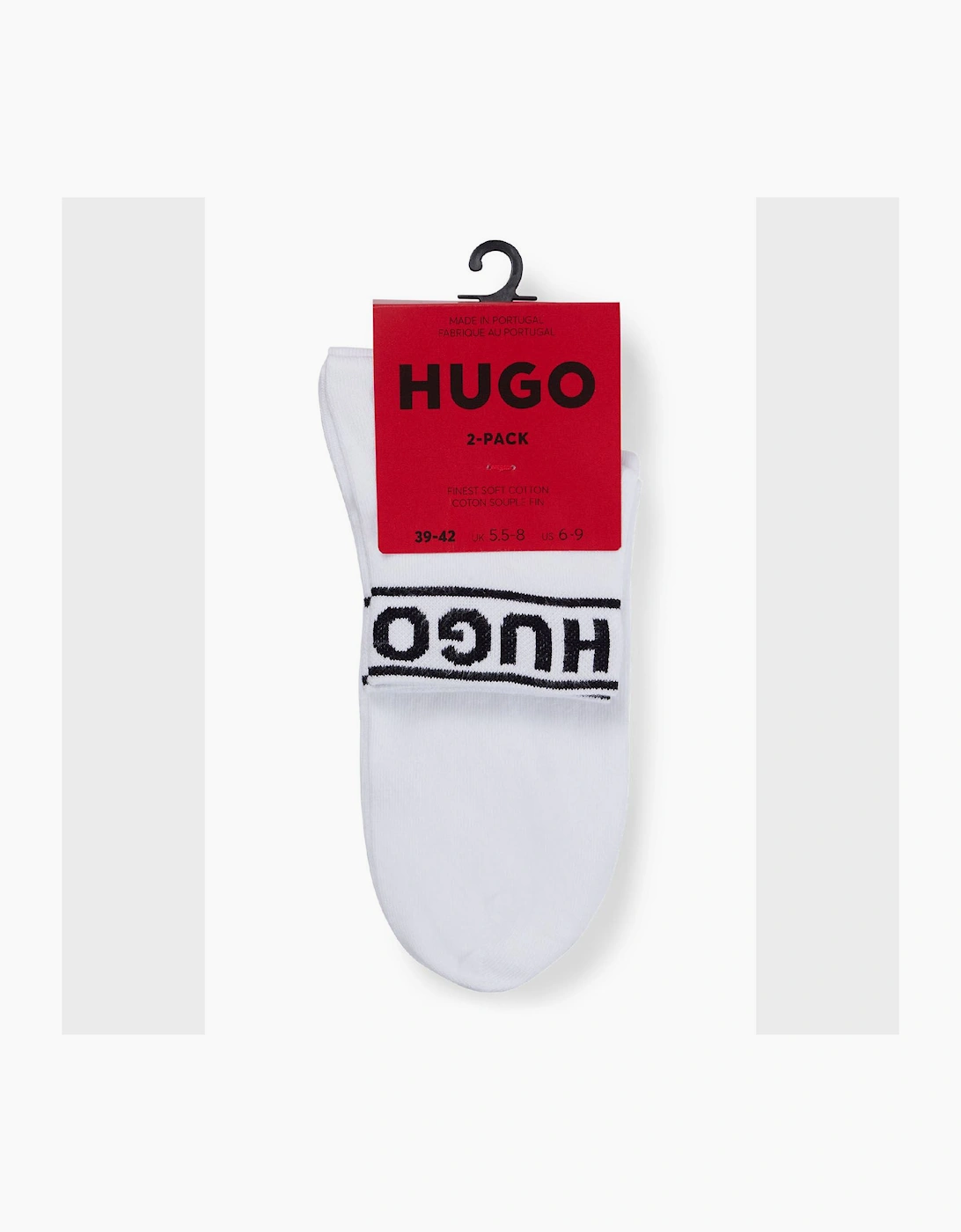 2 Pack of Logo Cuff Socks
