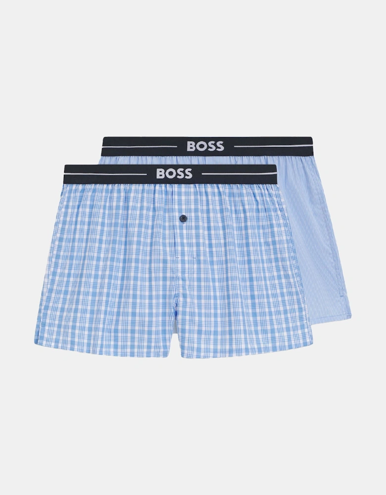 2 Pack of Cotton Pyjama Shorts