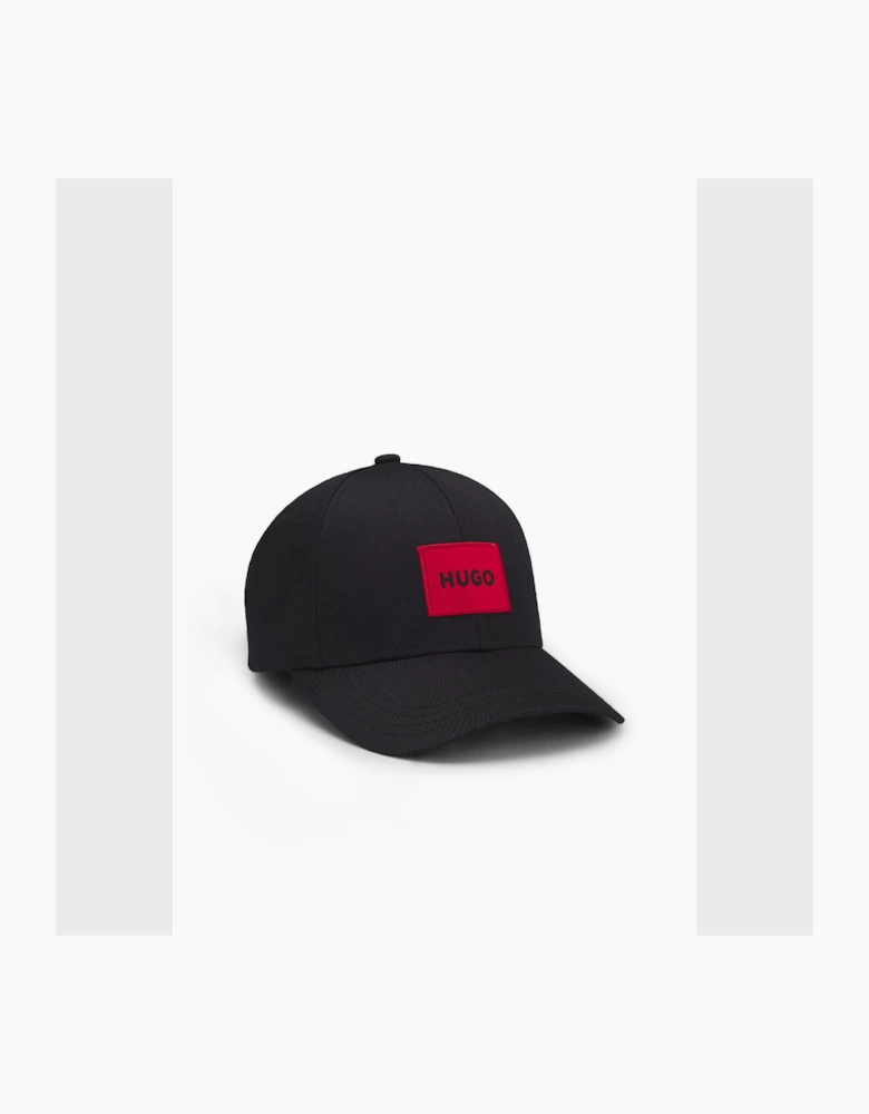 Men-X Cotton Twill Cap with Red Logo Label