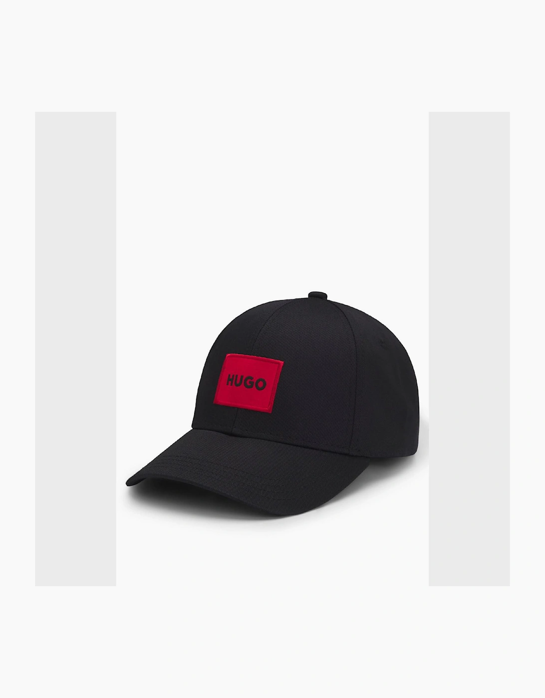 Men-X Cotton Twill Cap with Red Logo Label
