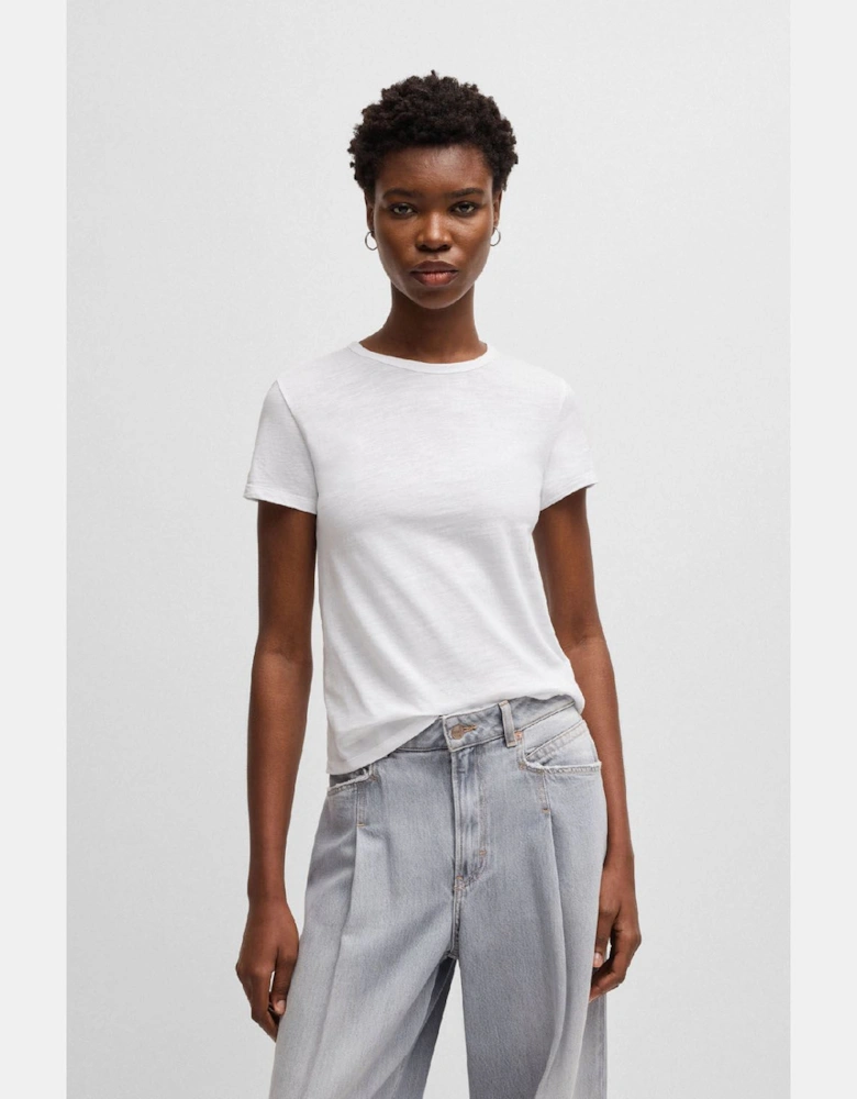 C Elsa Regular-Fit T-Shirt in Slub Cotton