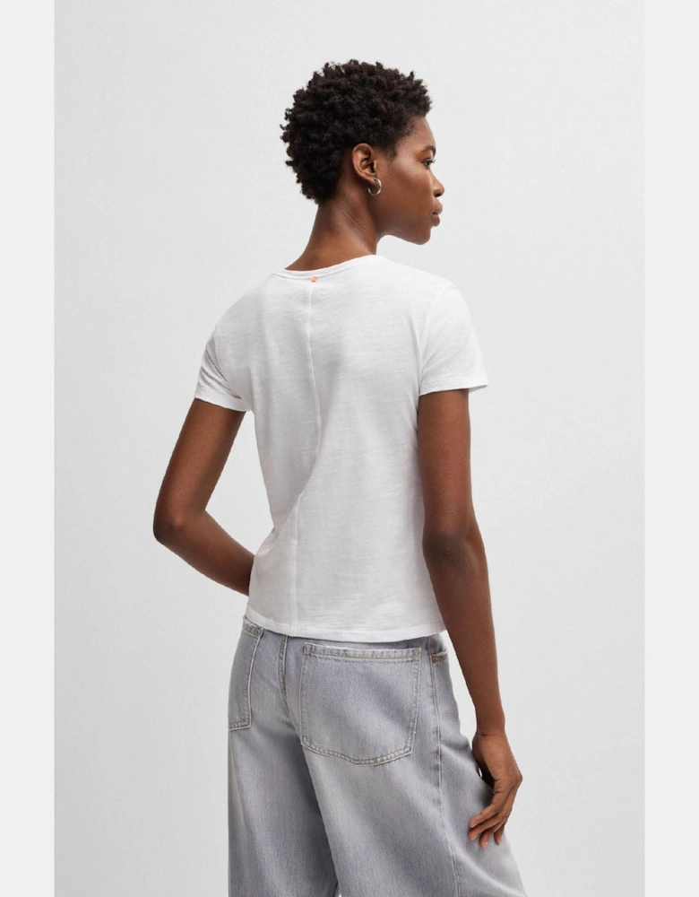 C Elsa Regular-Fit T-Shirt in Slub Cotton