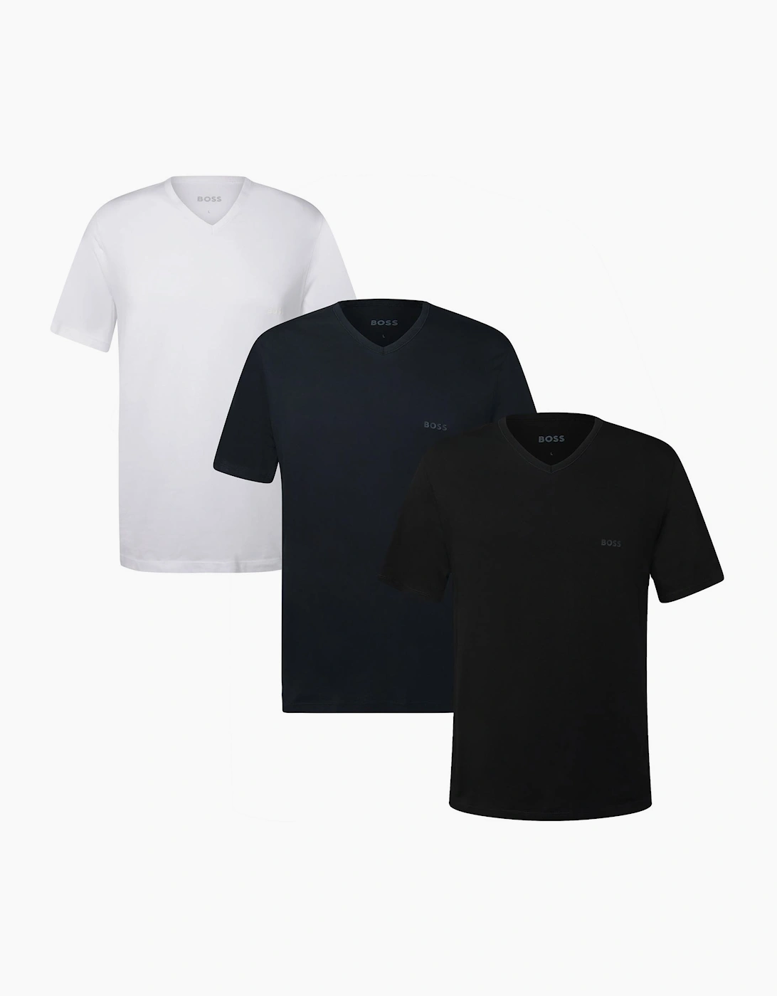 3 Pack of V-Neck T-Shirts, 3 of 2