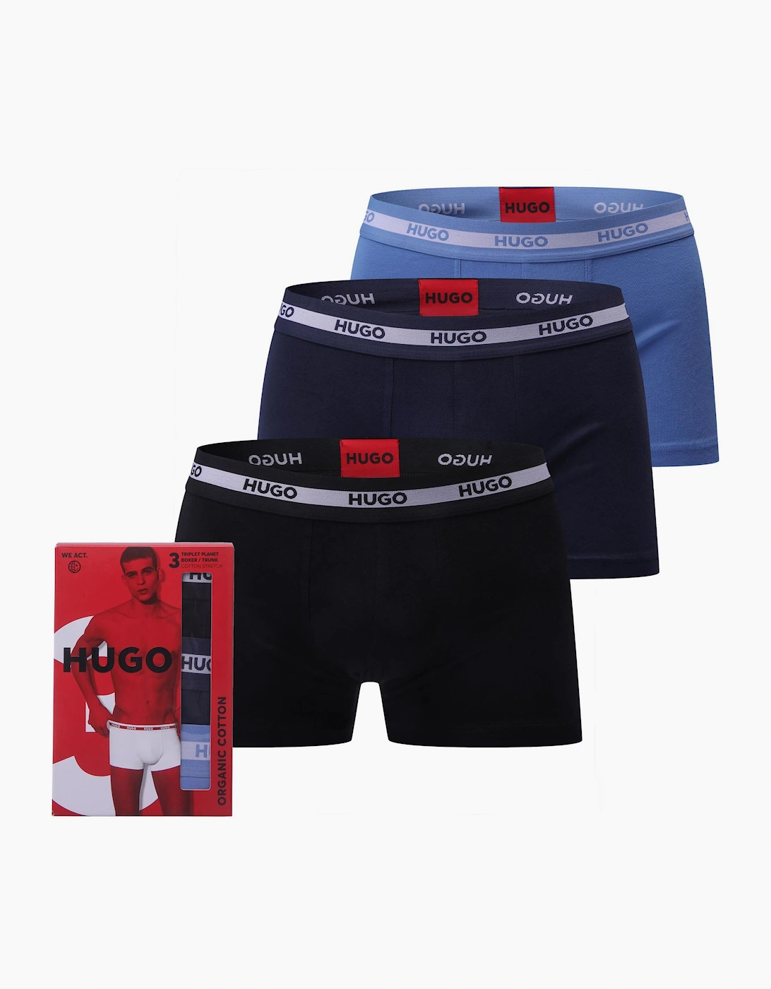3 Pack of Logo Trunks, 2 of 1