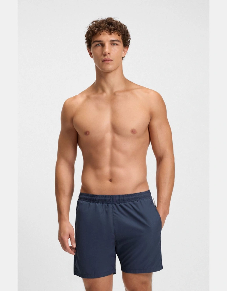 Dolphin Swim Shorts with Stripe and Logo