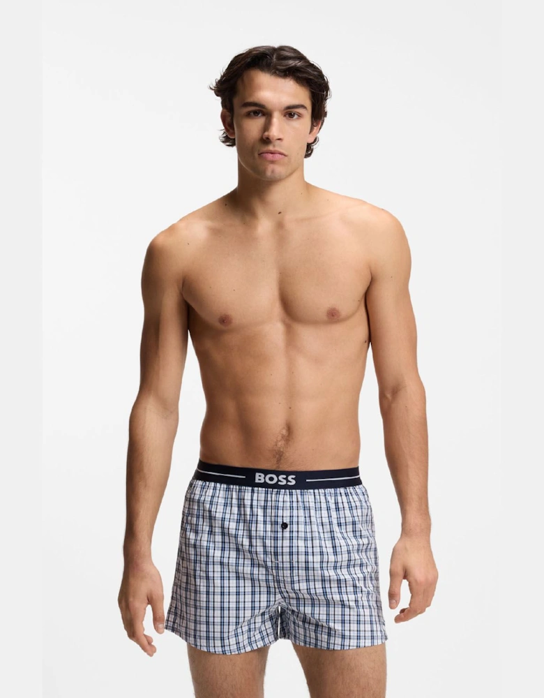 2 Pack of Cotton Pyjama Shorts