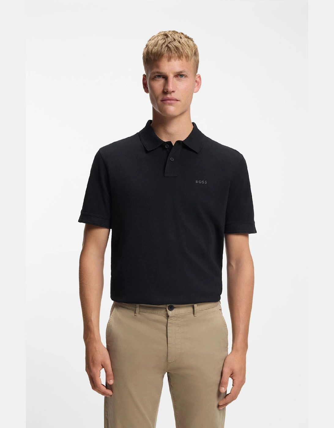 Prime Logo Print Polo Shirt
