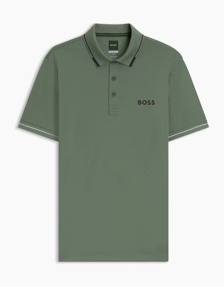 Paul Pro Contrast Logo Slim-Fit Polo Shirt
