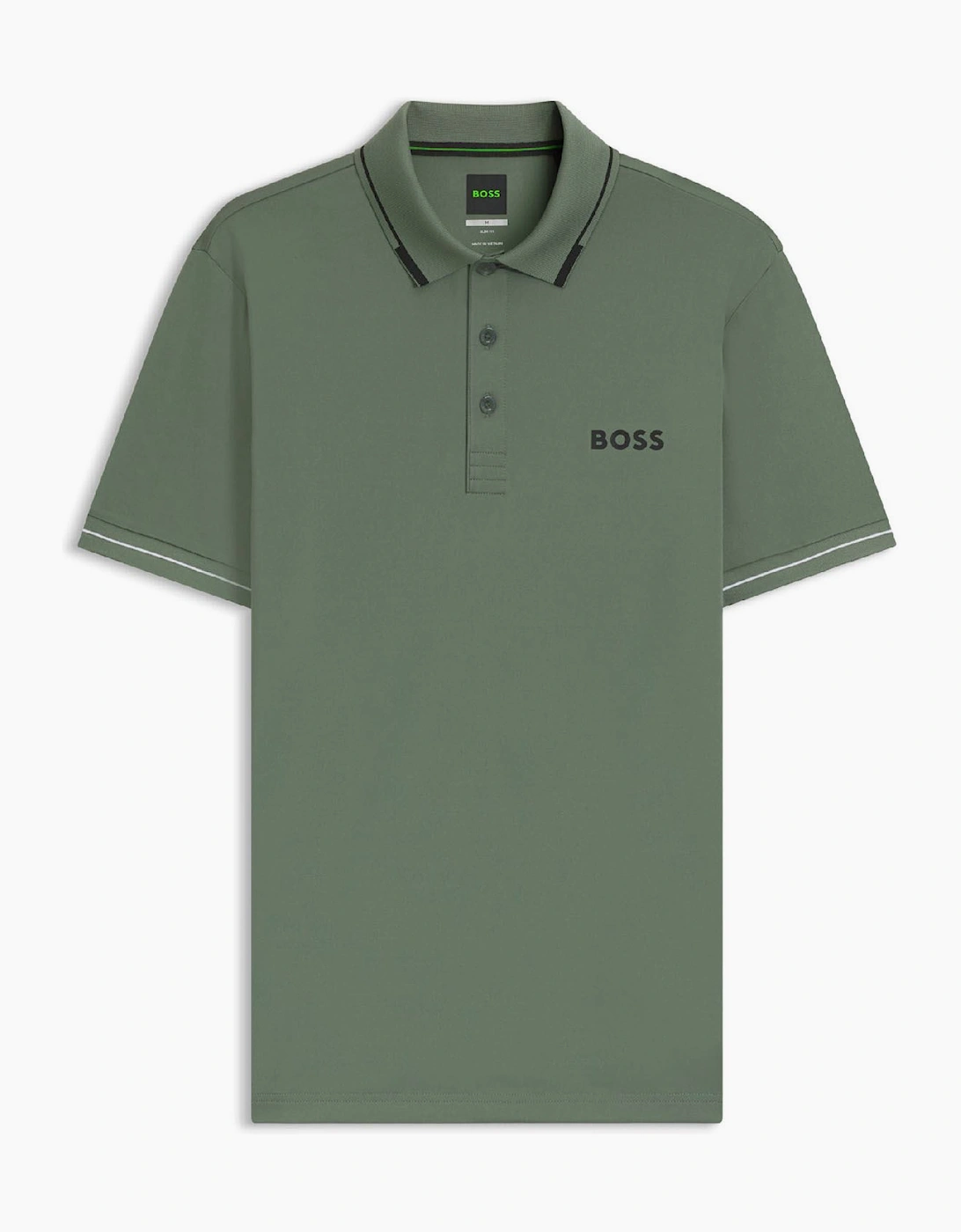 Paul Pro Contrast Logo Slim-Fit Polo Shirt, 6 of 5