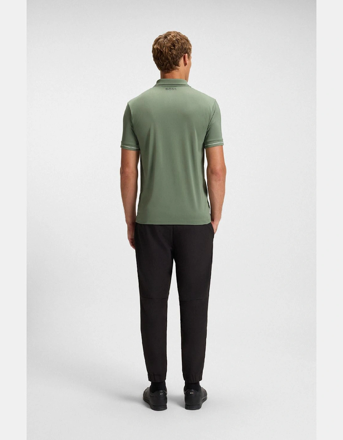 Paul Pro Contrast Logo Slim-Fit Polo Shirt