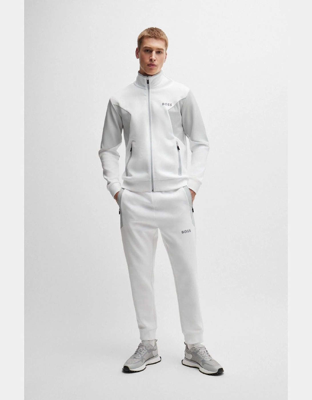 Skaz 1 Cotton Blend Zip Up Sweatshirt