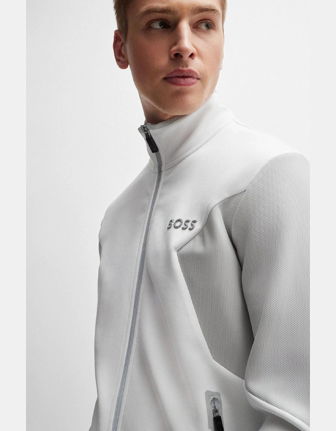 Skaz 1 Cotton Blend Zip Up Sweatshirt