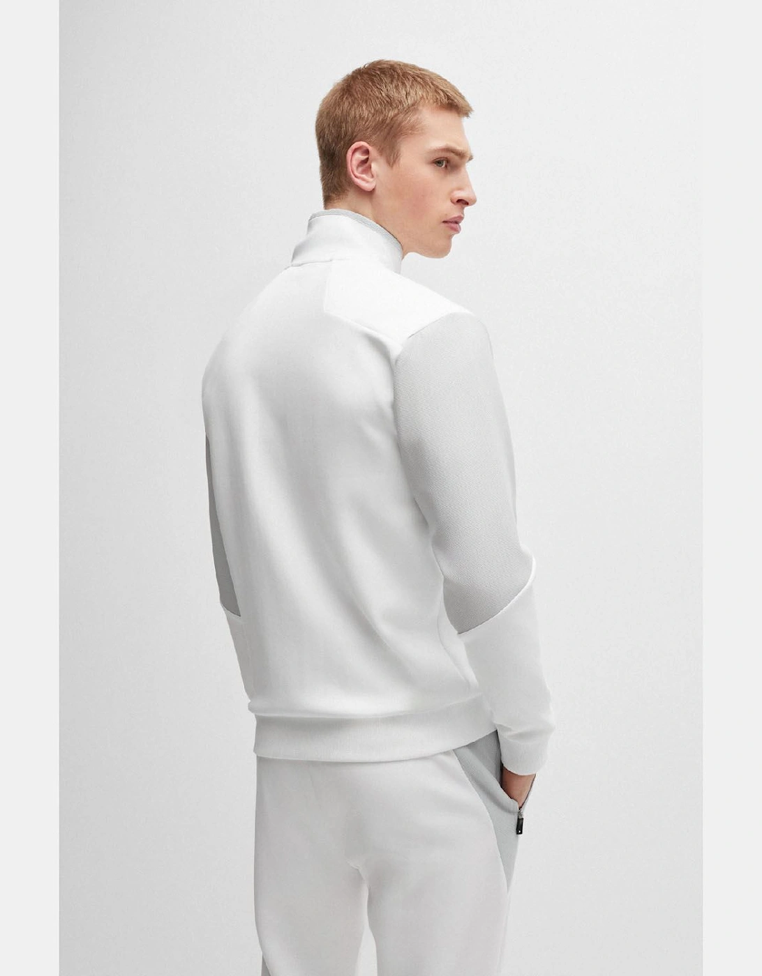 Skaz 1 Cotton Blend Zip Up Sweatshirt