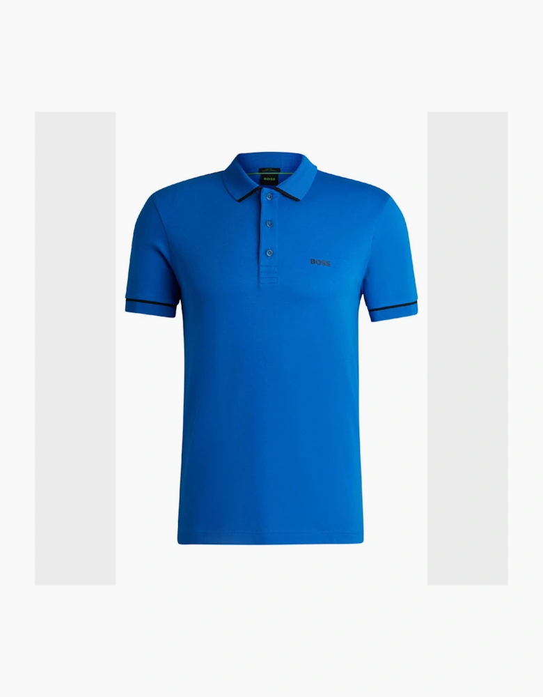 Paule Interlock Cotton Slim Fit Polo Shirt