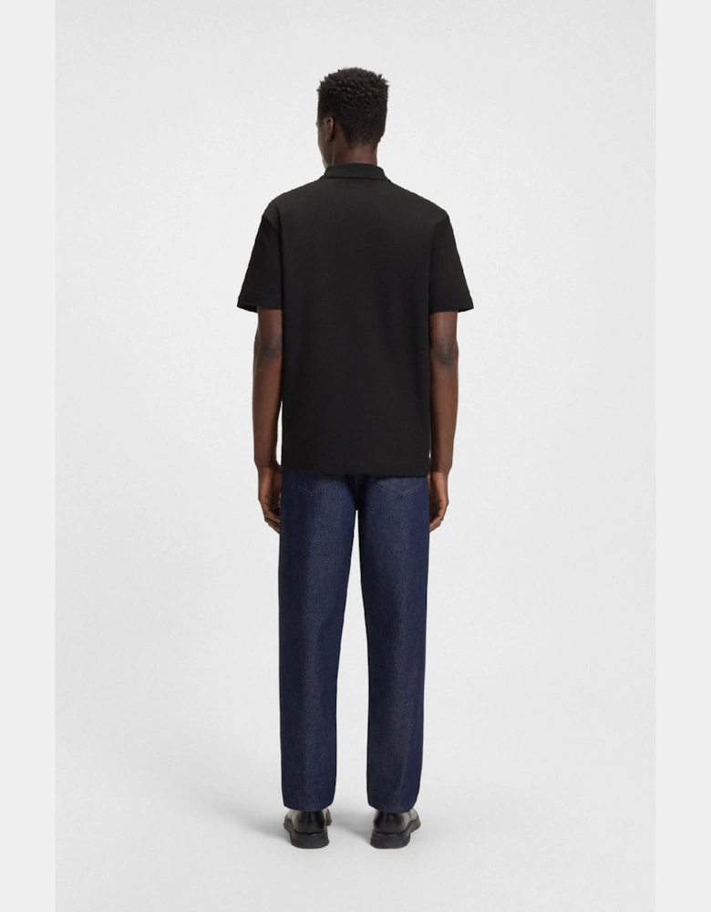 Deabono D Stacked Logo Polo Shirt