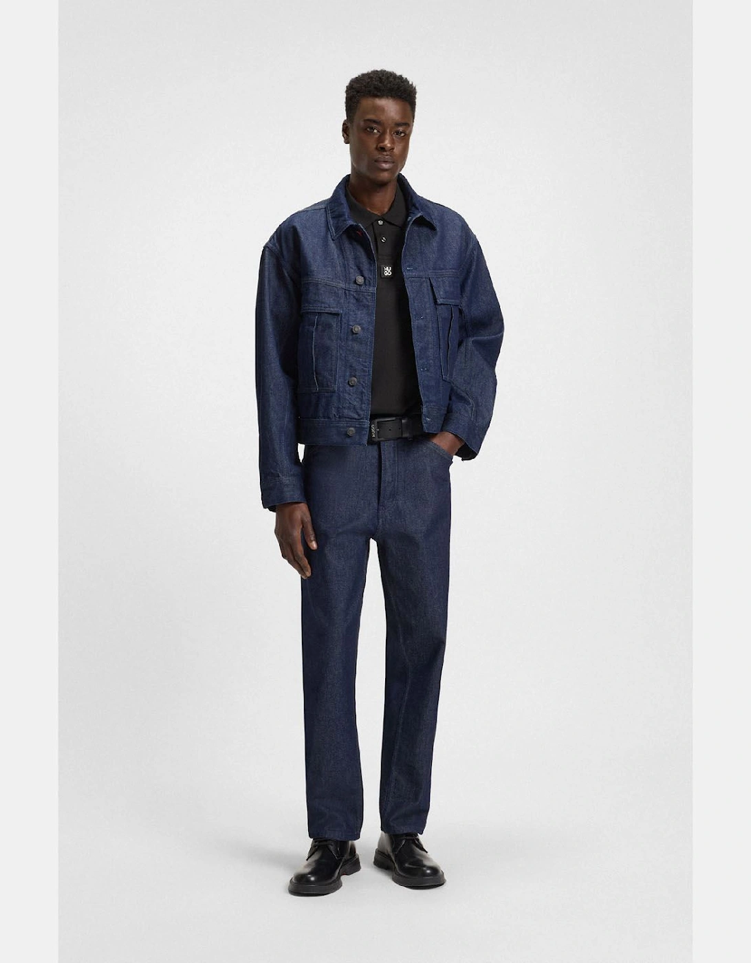 Deabono D Stacked Logo Polo Shirt