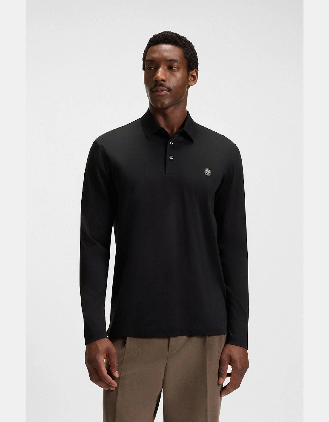 C-Paley 01 Long Sleeve Polo Shirt