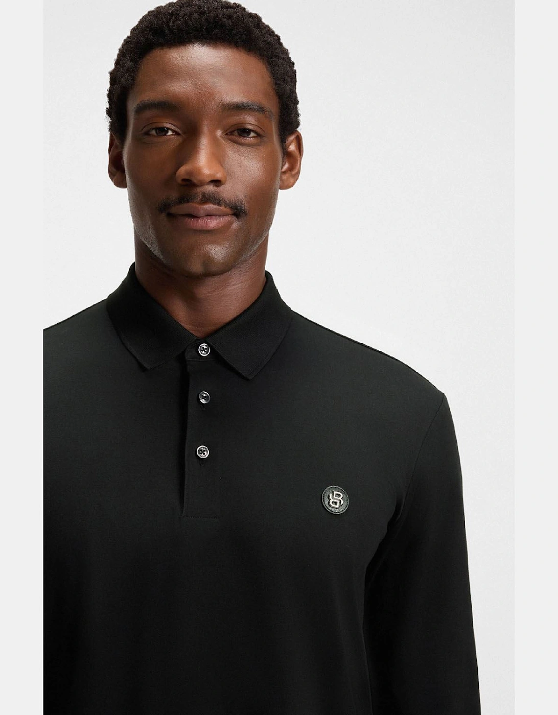 C-Paley 01 Long Sleeve Polo Shirt