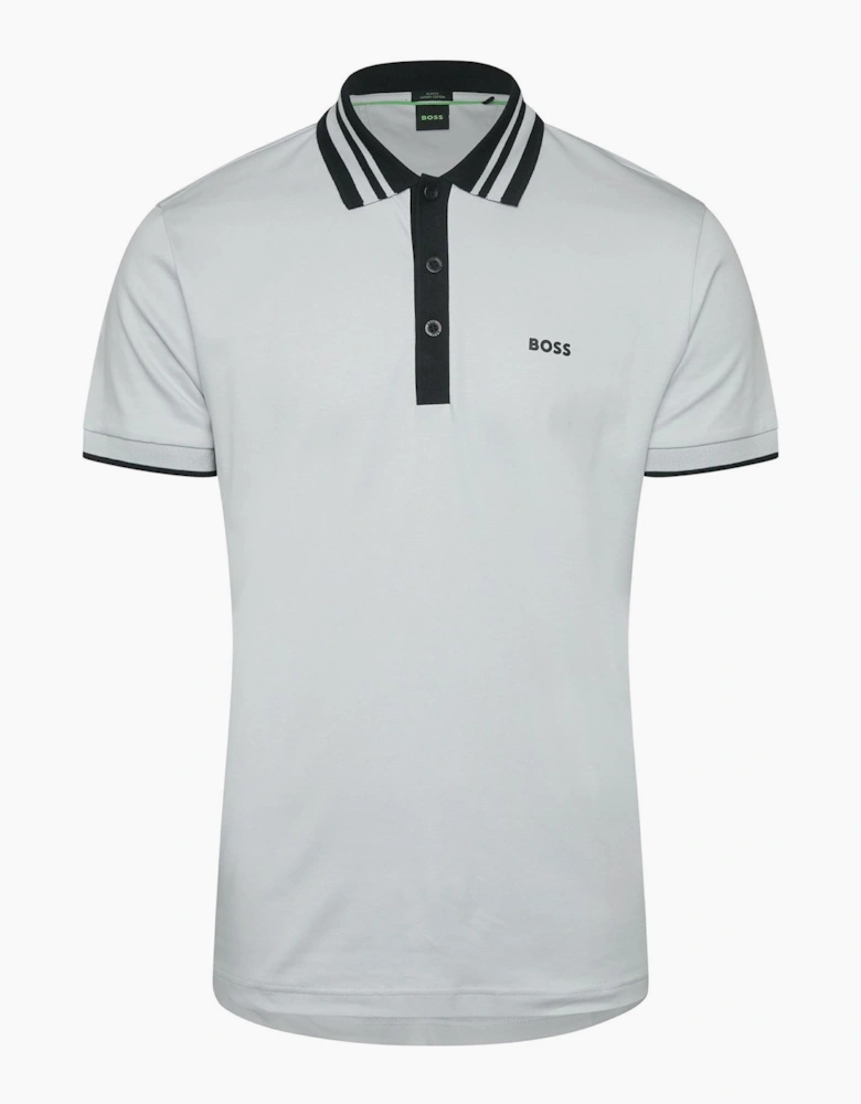 Paule Tape Stripe Collar Polo Shirt
