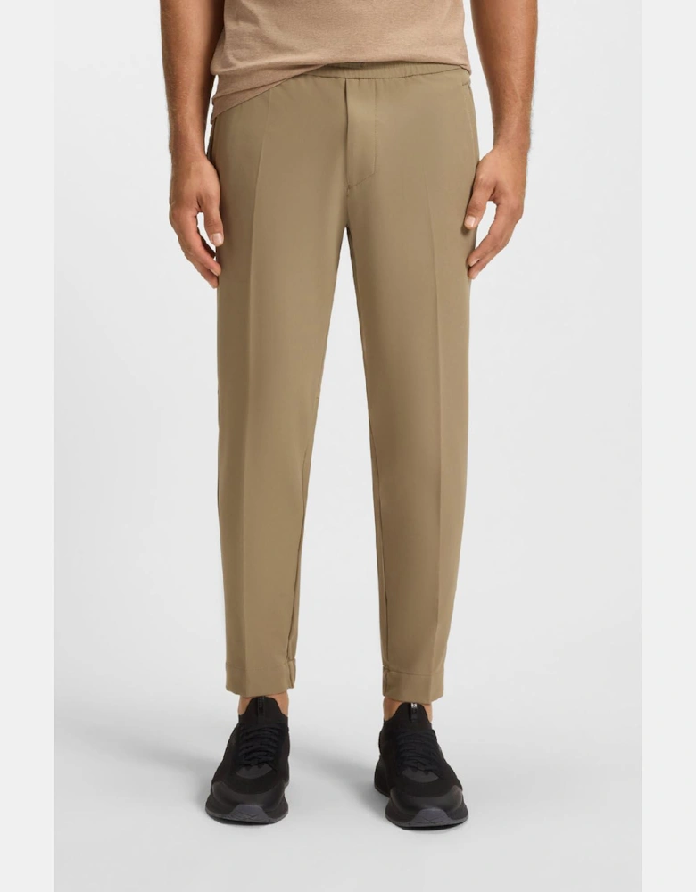 T Flex Tapered-Fit Trousers