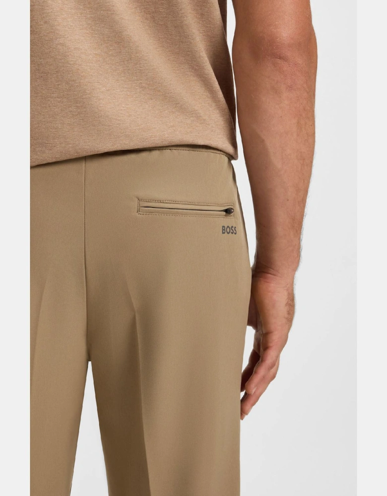 T Flex Tapered-Fit Trousers