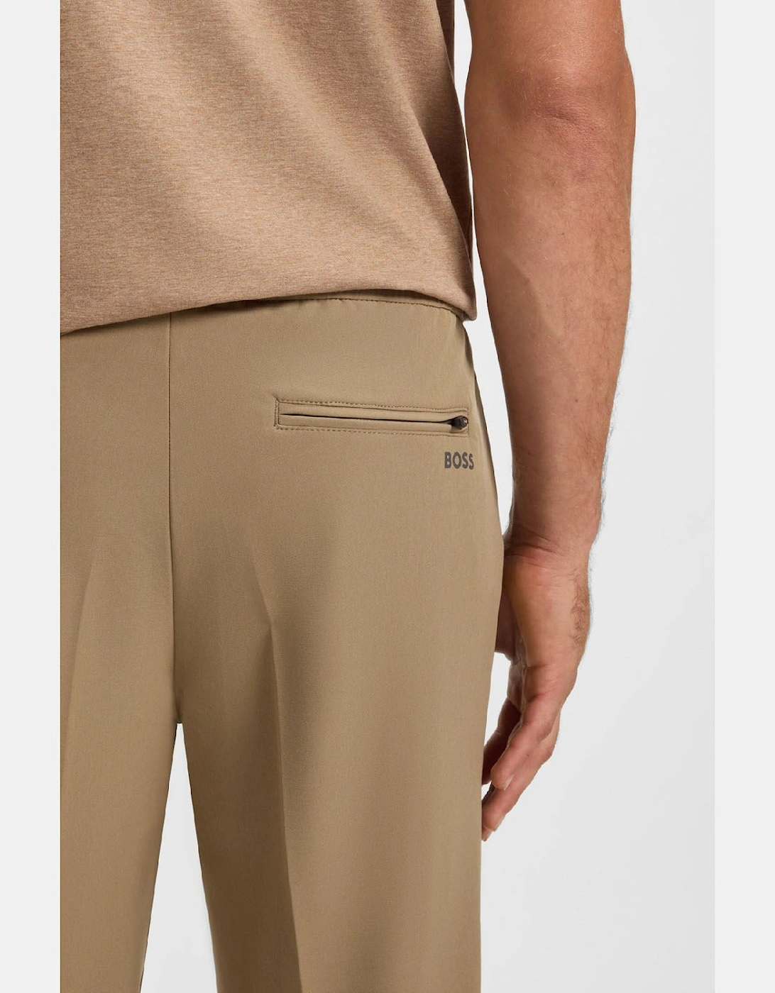 T Flex Tapered-Fit Trousers
