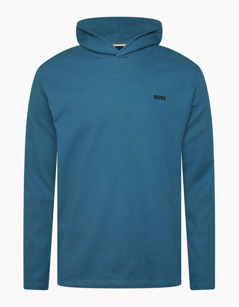 Waffle Hooded Pyjama T-Shirt