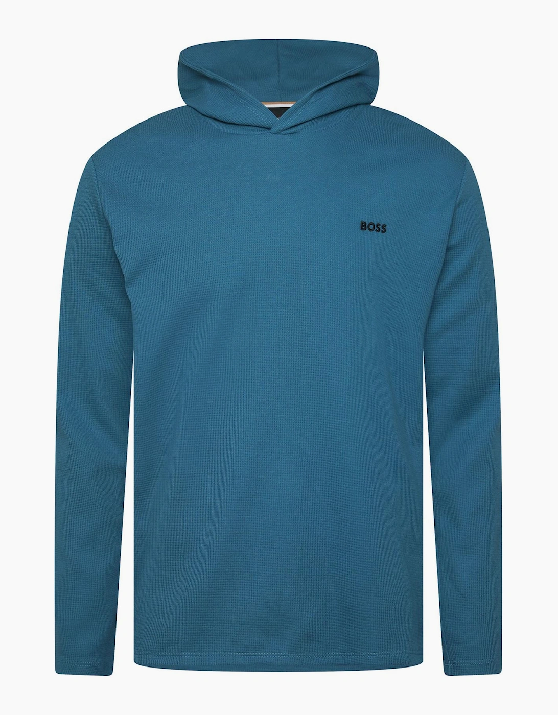 Waffle Hooded Pyjama T-Shirt, 3 of 2