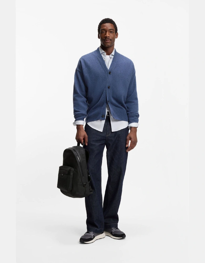 Ray Backpack with Logo and Signature Stripe