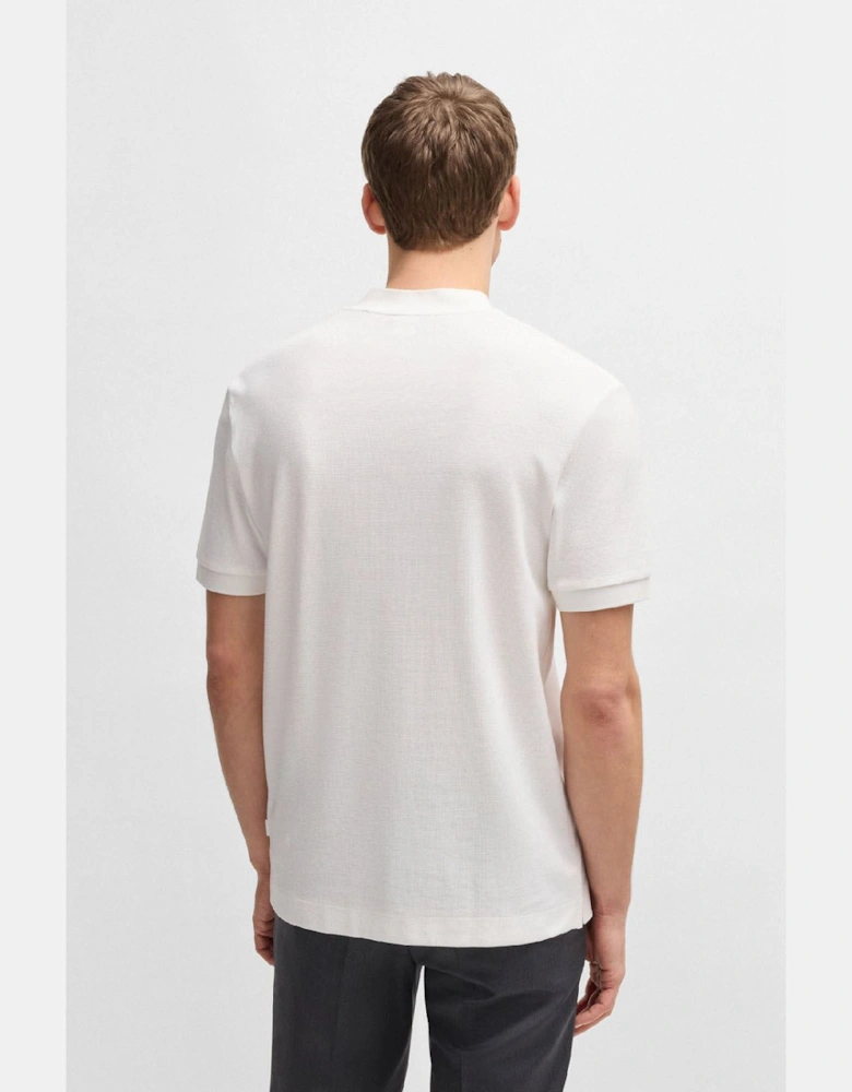 H-Pratt 120 Collarless Polo Shirt