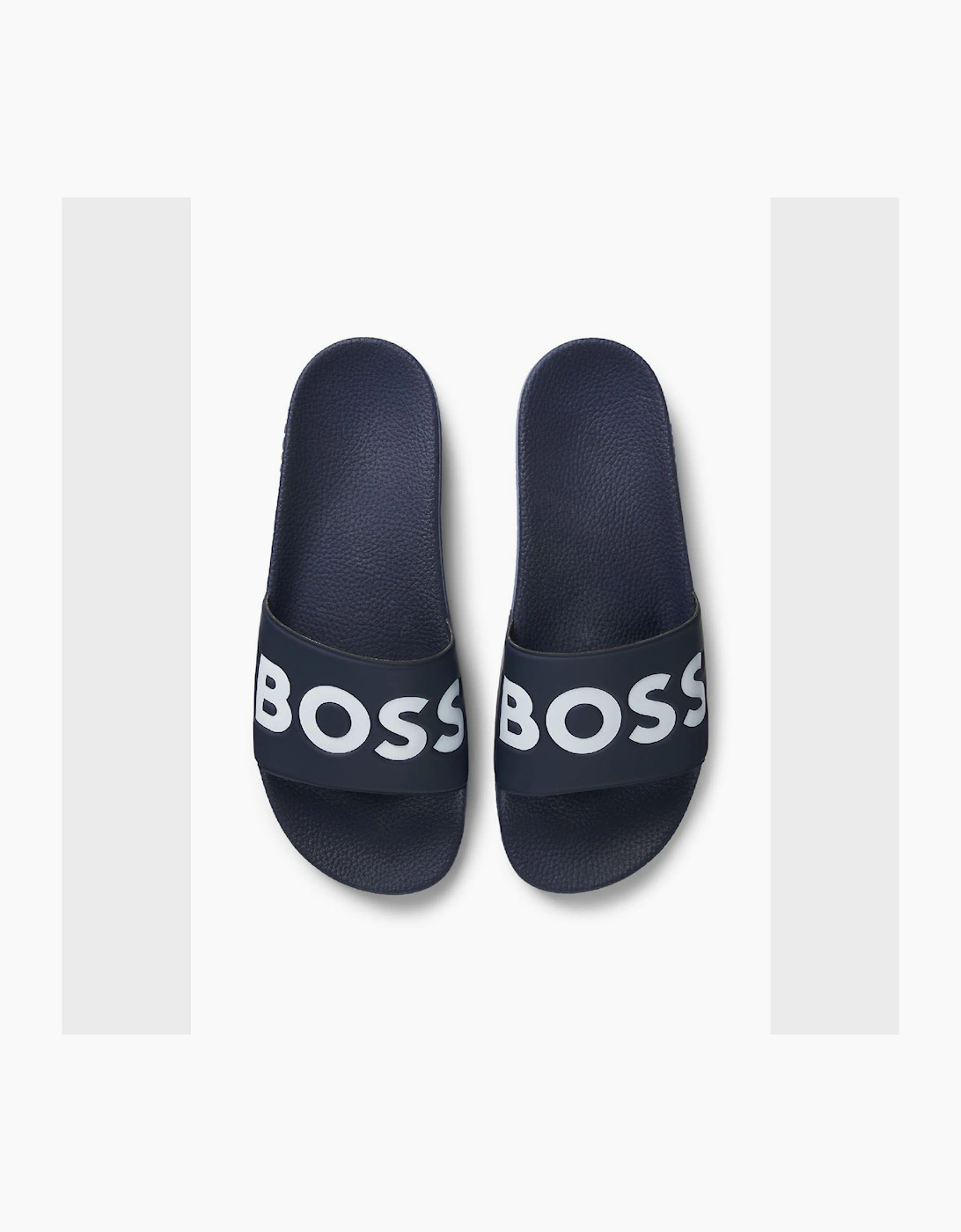 Aryeh Italian Made Slides with Large Logo Detail