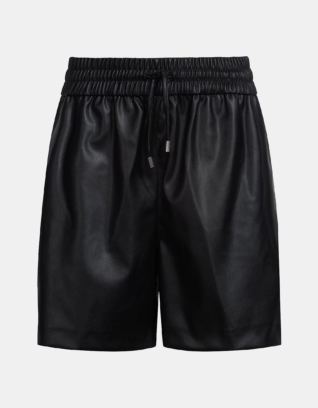 Henuka-1 B Faux Leather Shorts, 6 of 5