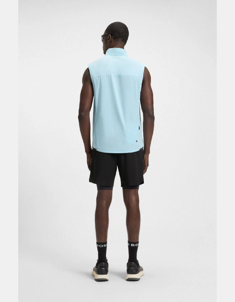 Active Double Layer Shorts in Quick Dry Fabric