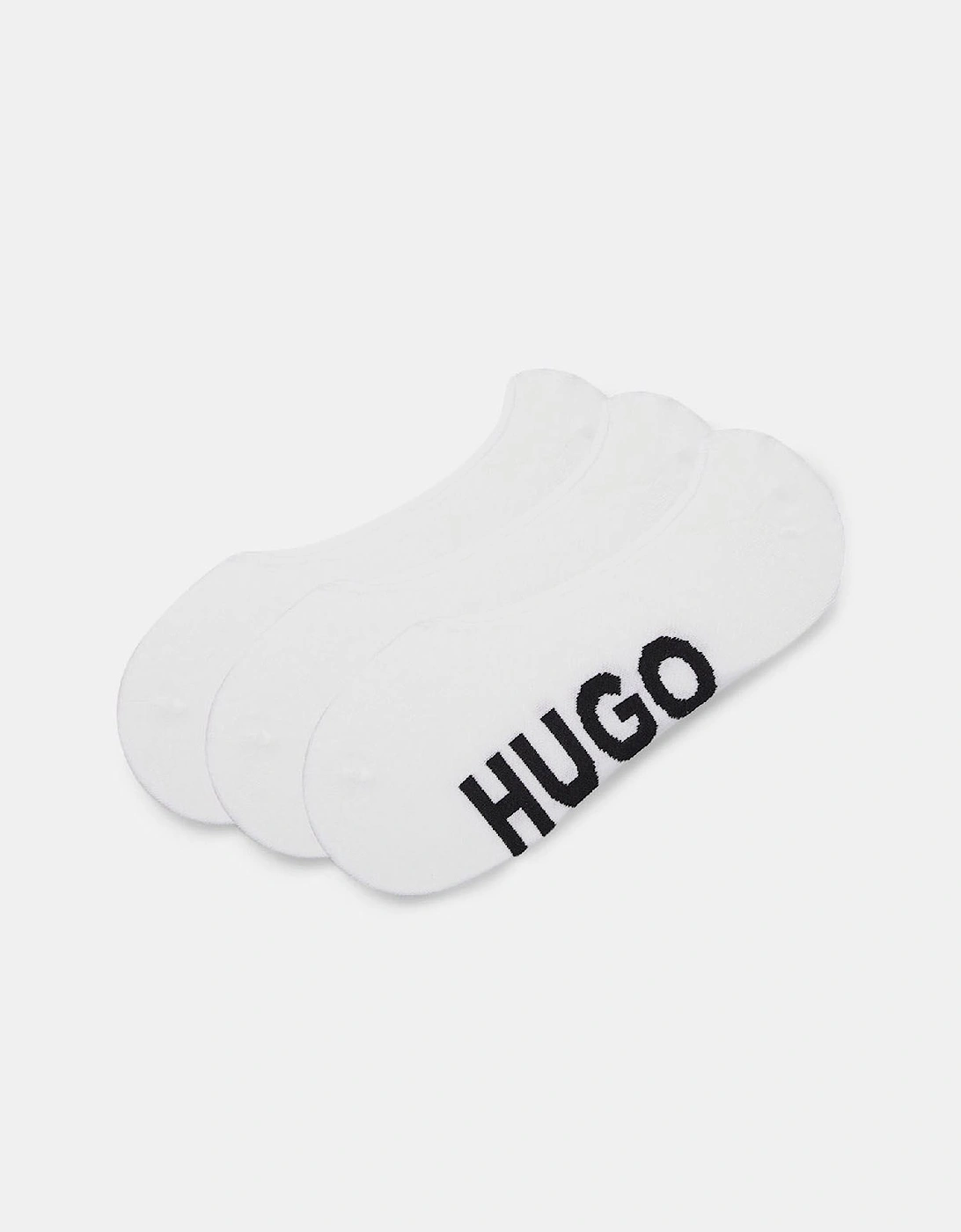 3 Pack of Invisible Socks with Large Logos, 3 of 2