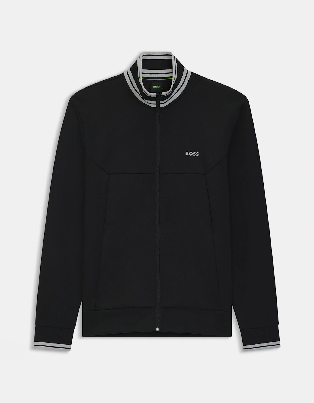 Zone Stripe Detail Zip Up Sweatshirt, 6 of 5